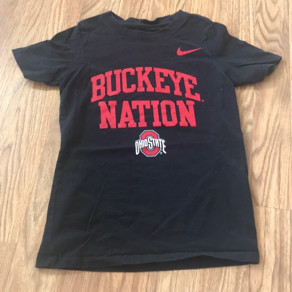NWT Boys Ohio State Long Sleeve Layered Look Shirt Athletics Buckeyes